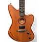 Used Fender ACOUSTASONIC JAZZMASTER Mahogany Acoustic Electric Guitar