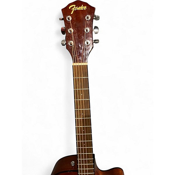 Used Fender FA-135CE Walnut Acoustic Electric Guitar