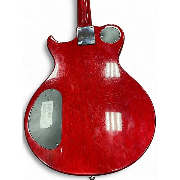 Used Greg Bennett Design by Samick Avion Red Solid Body Electric Guitar