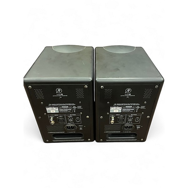 Used Mackie MR5 Pair Powered Monitor