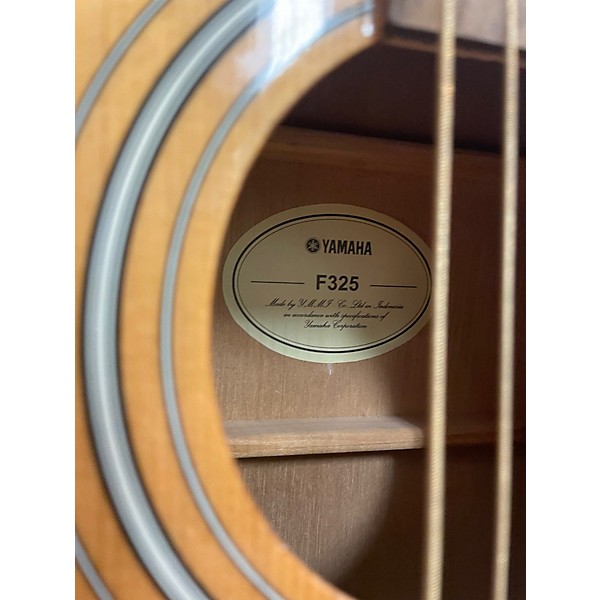 Used Yamaha F325 Natural Acoustic Guitar