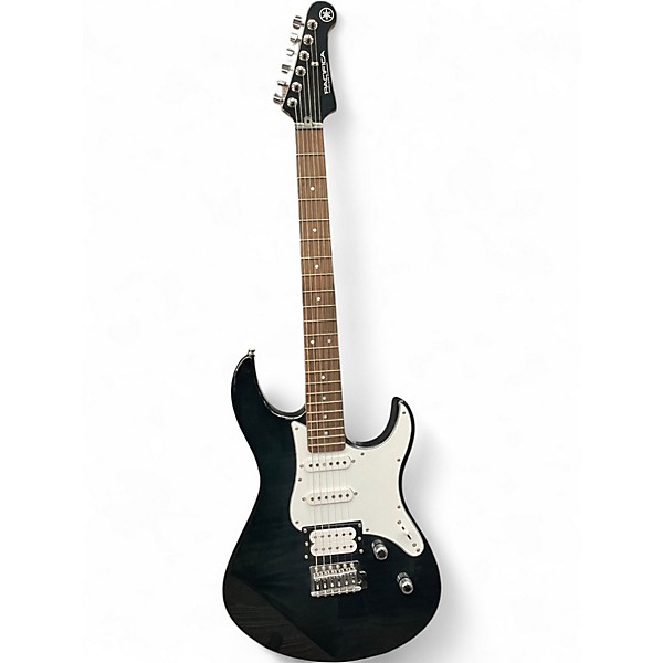 Used Yamaha Pacifica Trans Black Solid Body Electric Guitar