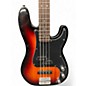 Used Squier Precision Bass 2 Tone Sunburst Electric Bass Guitar