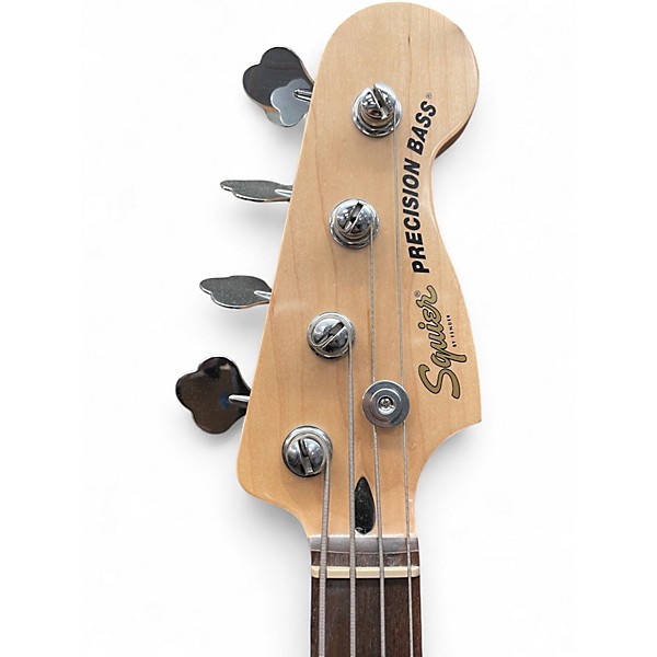 Used Squier Precision Bass 2 Tone Sunburst Electric Bass Guitar