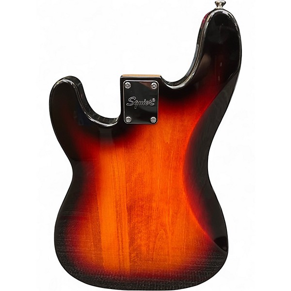 Used Squier Precision Bass 2 Tone Sunburst Electric Bass Guitar