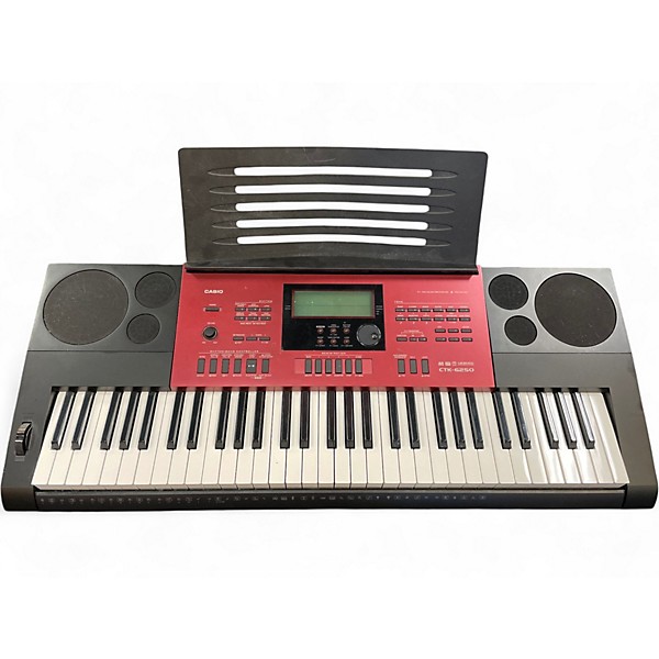 Used Casio CTK6250 61 Keys Portable Keyboard