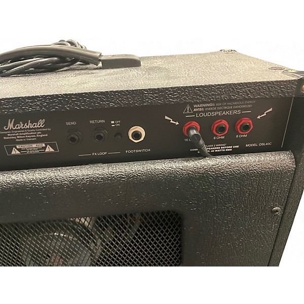 Used Marshall DSL40C 40W 1x12 Tube Guitar Combo Amp