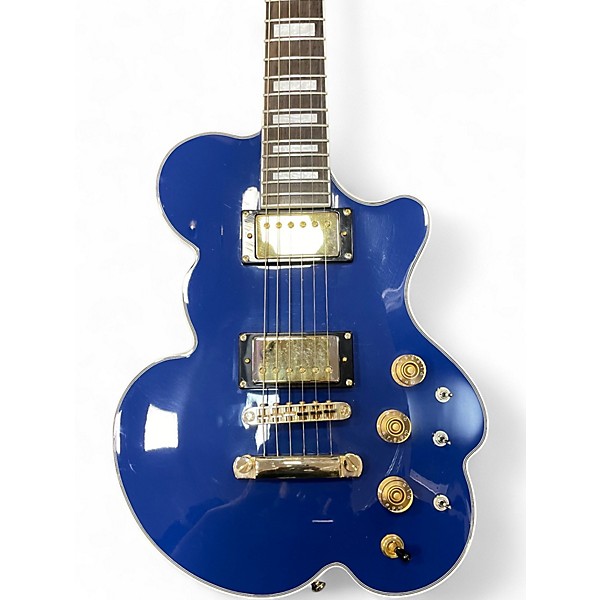 Used Eastwood DEVO CLOUD Blue Solid Body Electric Guitar