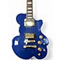 Used Eastwood DEVO CLOUD Blue Solid Body Electric Guitar