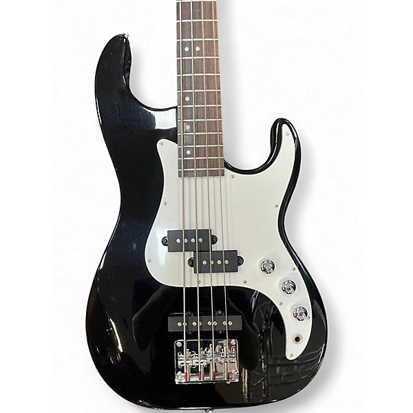 Used Greg Bennett Design by Samick CORSAIR Black Electric Bass Guitar