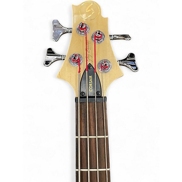 Used Greg Bennett Design by Samick CORSAIR Black Electric Bass Guitar