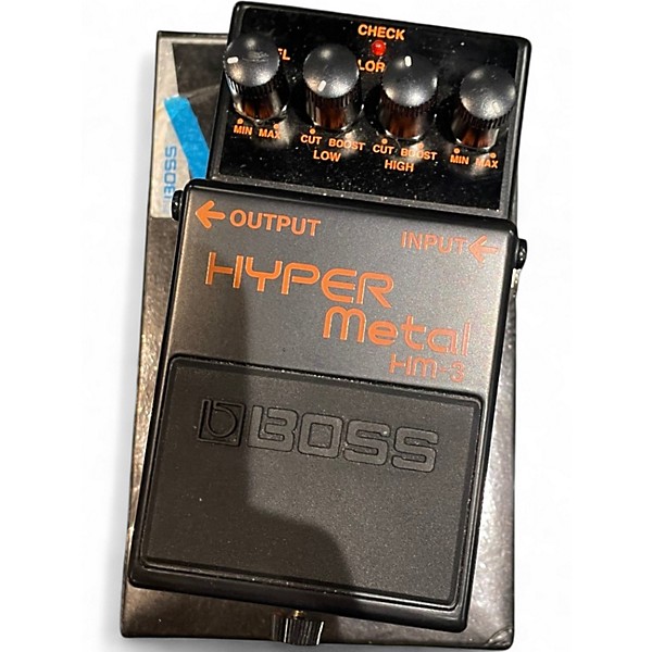 Used BOSS HM3 Hyper Metal Distortion Effect Pedal