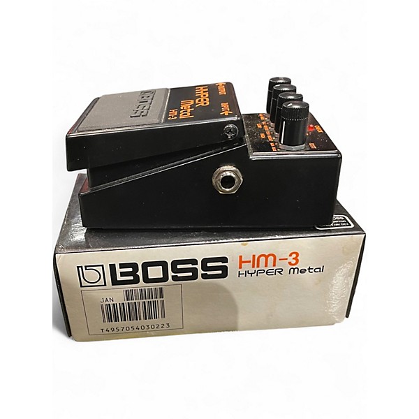 Used BOSS HM3 Hyper Metal Distortion Effect Pedal