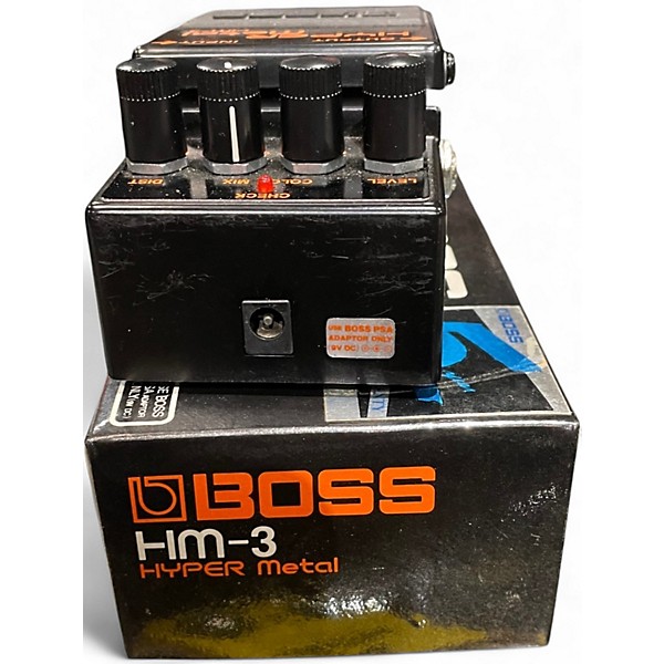 Used BOSS HM3 Hyper Metal Distortion Effect Pedal