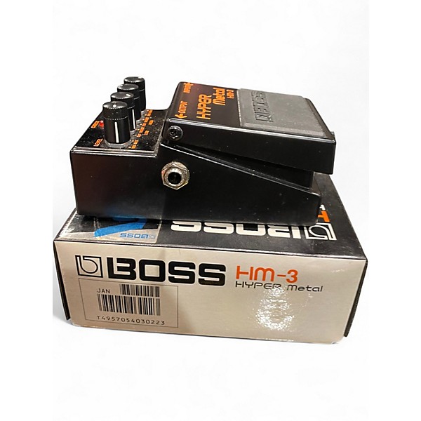 Used BOSS HM3 Hyper Metal Distortion Effect Pedal