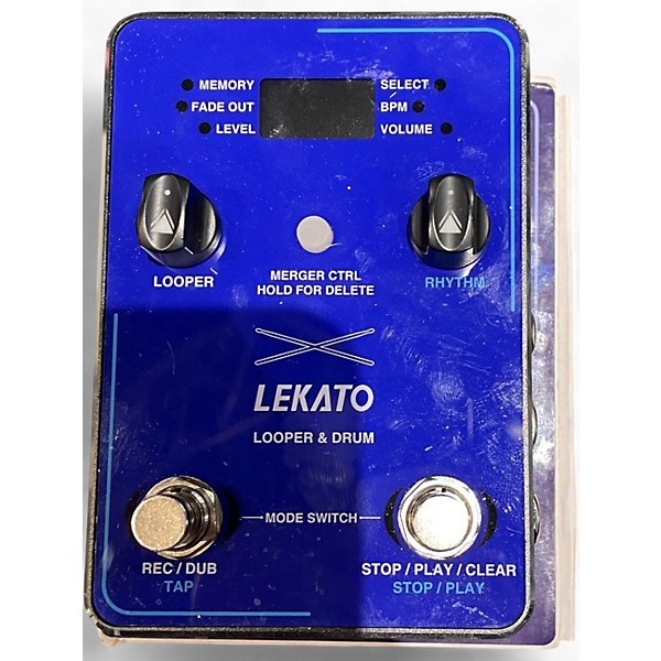 Used Lekato LOOPER & DRUM Pedal