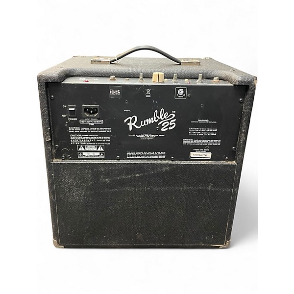 Used Fender Rumble 25 25W 1x8 Bass Combo Amp