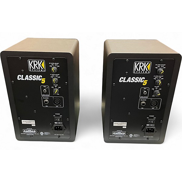 Used KRK Classic 5 PAIR Powered Monitor