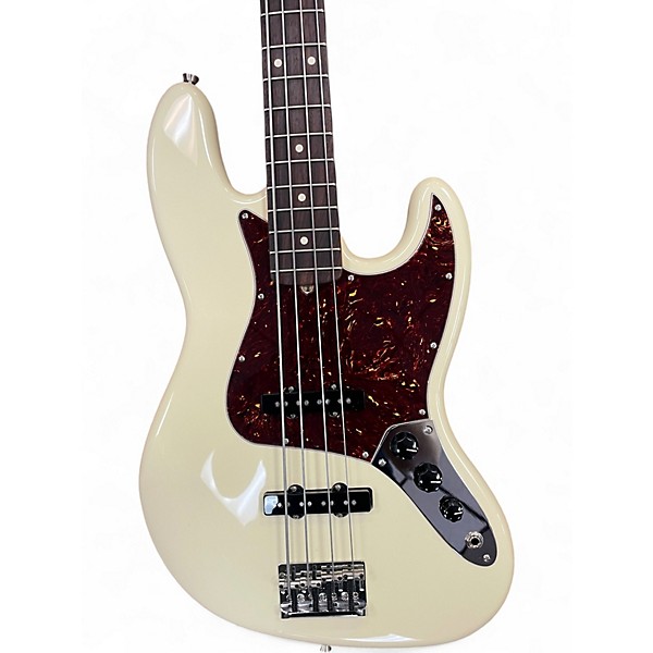 Used Fender American Professional II Jazz Bass Olympic White Electric Bass Guitar