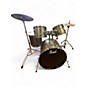 Used Pearl 5 Piece ROADSHOW Charcoal Drum Kit thumbnail
