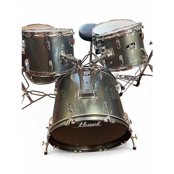 Used Pearl 5 Piece ROADSHOW Charcoal Drum Kit