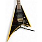 Used Jackson X Series Rhoads RRX24 Black and Yellow Solid Body Electric Guitar