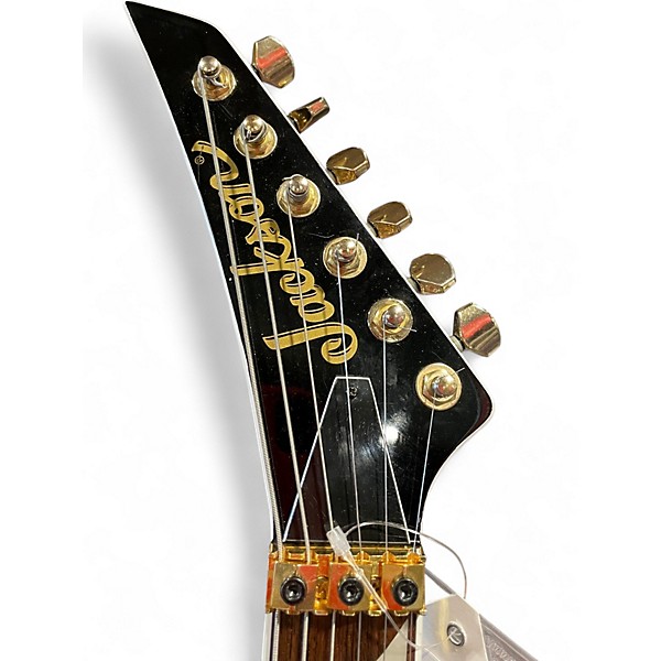 Used Jackson X Series Rhoads RRX24 Black and Yellow Solid Body Electric Guitar
