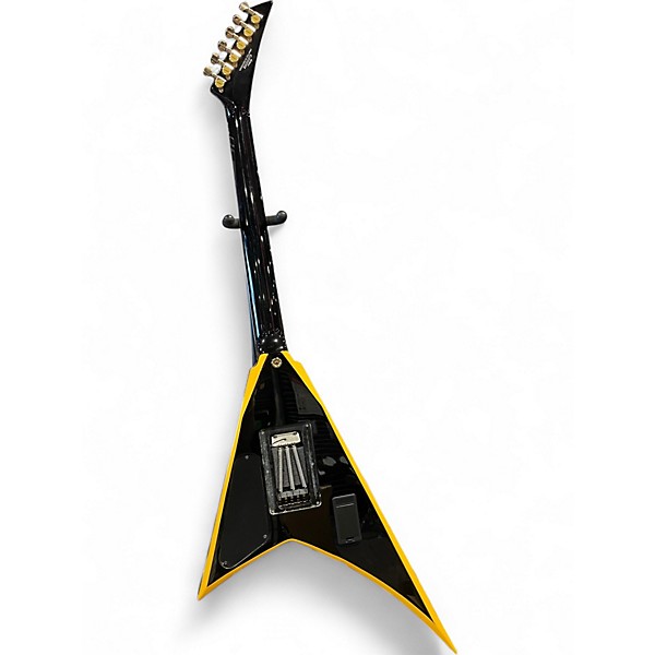 Used Jackson X Series Rhoads RRX24 Black and Yellow Solid Body Electric Guitar