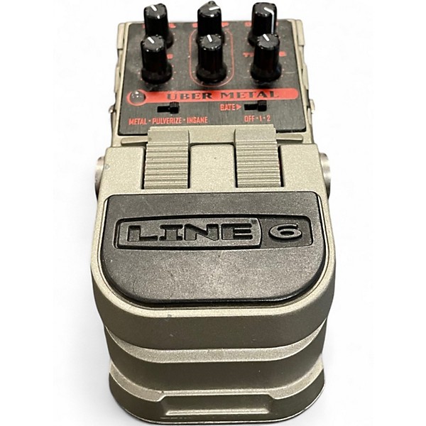Used Line 6 Tonecore Uber Metal Heavy Distortion Effect Pedal