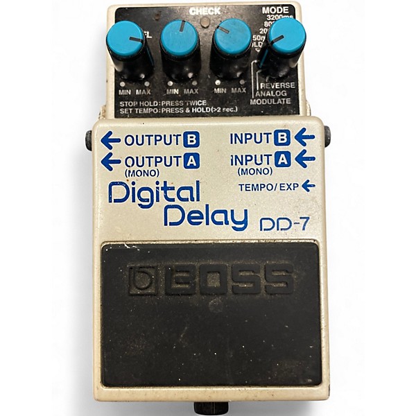 Used BOSS DD7 Digital Delay Effect Pedal