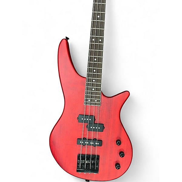 Used Jackson J Series Spectra Bass JS23 Guitar Satin Red Electric Bass Guitar