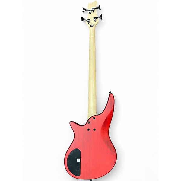 Used Jackson J Series Spectra Bass JS23 Guitar Satin Red Electric Bass Guitar