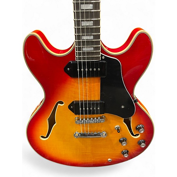 Used Sire LARRY CARLTON H7V 2 Tone Sunburst Hollow Body Electric Guitar