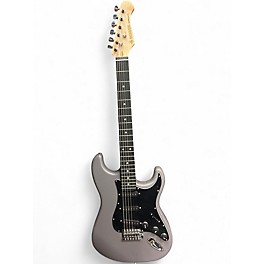 Used Donner STANDARD SERIES STRAT Gray Solid Body Electric Guitar