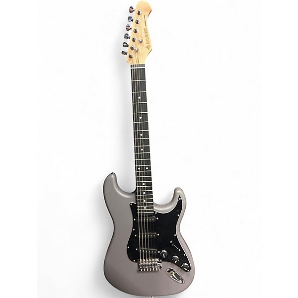 Used Donner STANDARD SERIES STRAT Gray Solid Body Electric Guitar