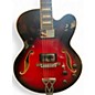 Used Ibanez AF75 Crimson Red Burst Hollow Body Electric Guitar