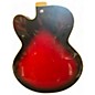 Used Ibanez AF75 Crimson Red Burst Hollow Body Electric Guitar