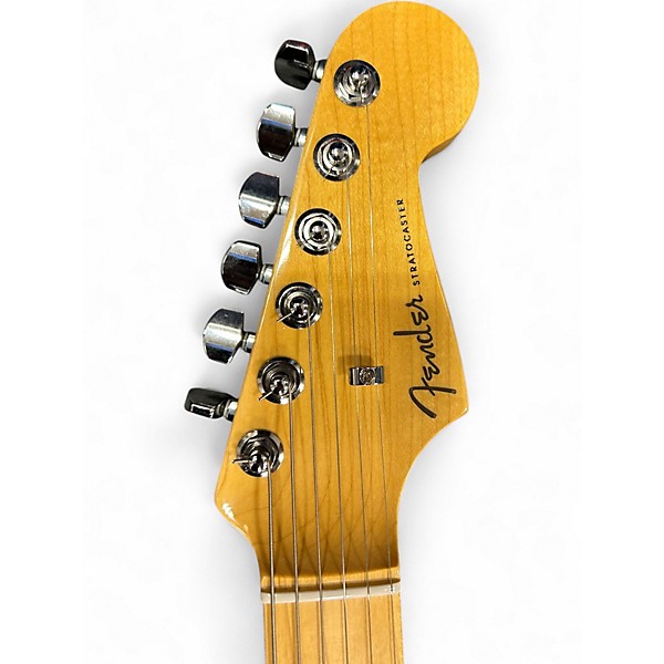 Used Fender American Elite Stratocaster 3 Color Sunburst Solid Body Electric Guitar