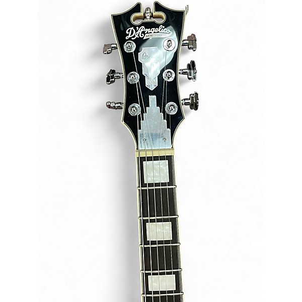 Used D'Angelico PREMIER BRIGHTON Black Solid Body Electric Guitar