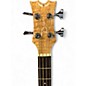Used Dean Exotica Quilted Ash 4-String Natural Acoustic Bass Guitar