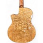 Used Dean Exotica Quilted Ash 4-String Natural Acoustic Bass Guitar