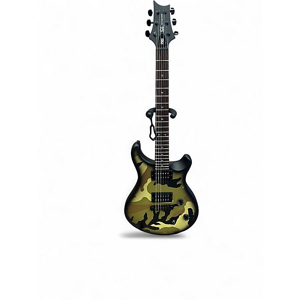 Used PRS SE Standard 22 Camo Solid Body Electric Guitar