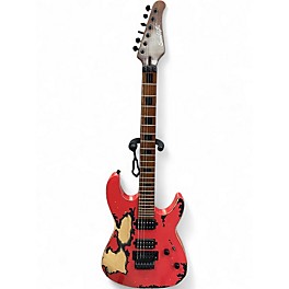 Used Sawtooth PRIMAL Dakota Red Solid Body Electric Guitar