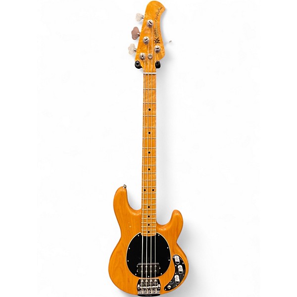 Used Ernie Ball Music Man Stingray 4 String Natural Electric Bass Guitar