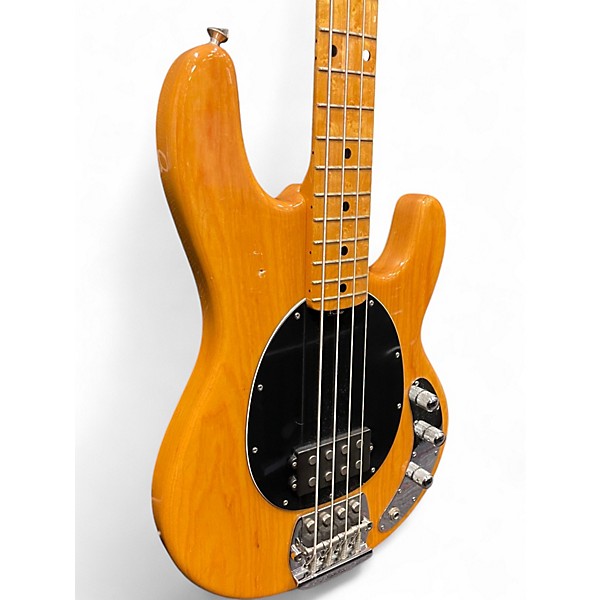 Used Ernie Ball Music Man Stingray 4 String Natural Electric Bass Guitar