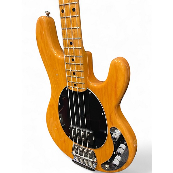 Used Ernie Ball Music Man Stingray 4 String Natural Electric Bass Guitar