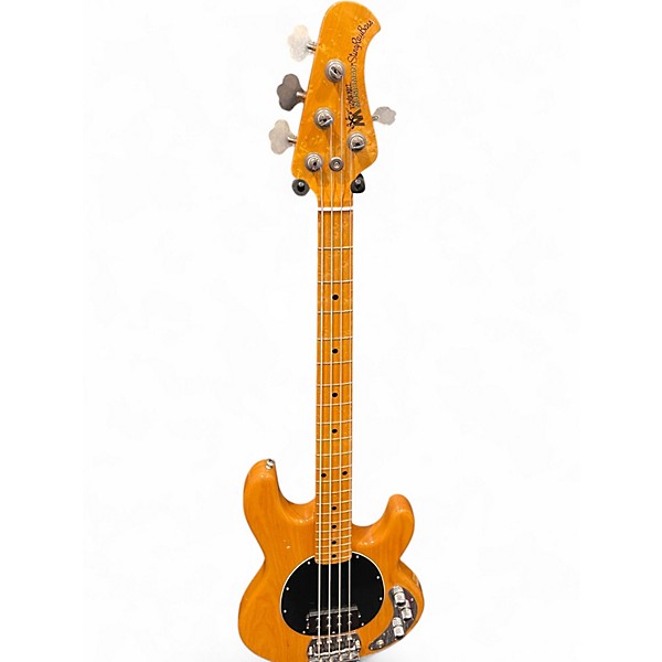 Used Ernie Ball Music Man Stingray 4 String Natural Electric Bass Guitar