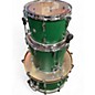 Used SONOR 3 Piece SQ1 Green Drum Kit