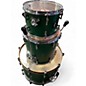 Used SONOR 3 Piece SQ1 Green Drum Kit