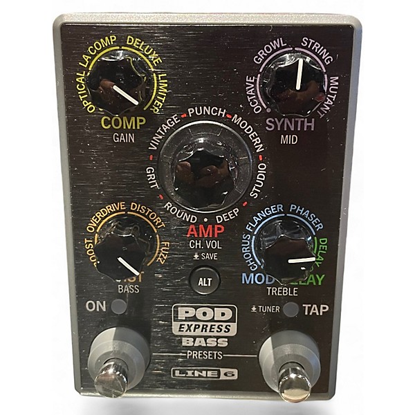 Used Line 6 POD Express Bass Effect Processor